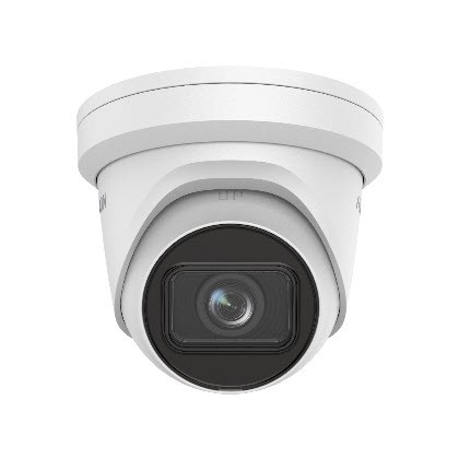 HIKVISION DS-2CD2H23G2-IZS Motorized 2MP AcuSense Turret Network Camera, Varifocal motorized lens 2.8 - 12mm, Resolution 1920 ? 1080 Smart Human/Vehicle Detection, H.265+ Compression Technology, Water and dust resistant IP67, IK10 Support microSD car