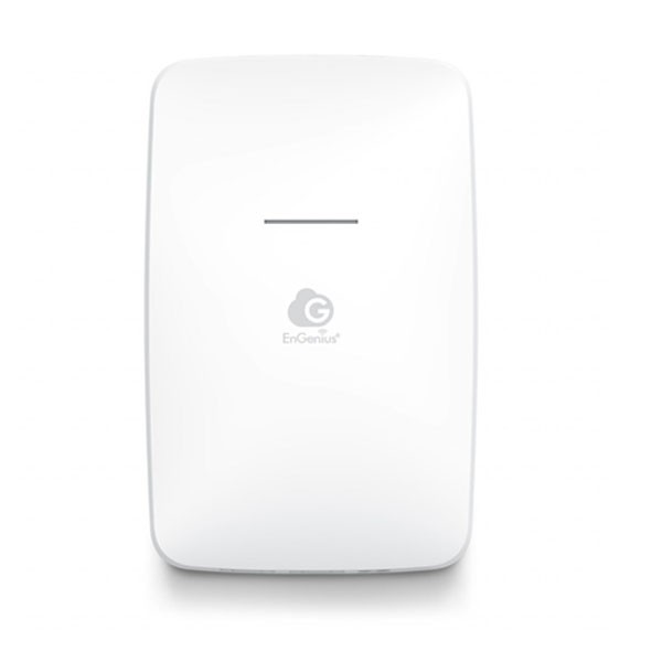 EnGenius ECW215 Wi-Fi 6 Cloud-Managed Wall-Plate Access Point, Dual-band 802.11ax 2x2, 1200Mbps (5 GHz) &amp; 574Mbps in 2.4-GHz