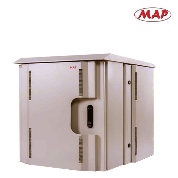 MAP M1-60406OUT 19? Modern Wall Rack Outdoor 6U ลึก 40 ซม. (60x40x48cm) *ส่งฟรีเขต กทม.และปริมณฑล