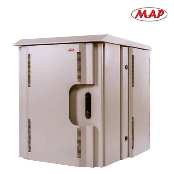 MAP M1-60409OUT 19? Modern Wall Rack Outdoor 9U ลึก 40 ซม. (60x40x61.5cm) *ส่งฟรีเขต กทม.และปริมณฑล