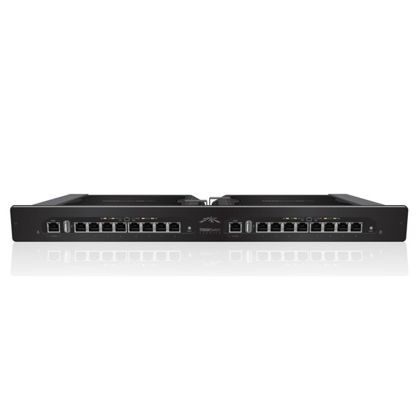 Ubiquiti TS-16-CARRIER TOUGHSwitch PoE 16-Port Gigabit 24V/48 passive PoE, Rack Mount