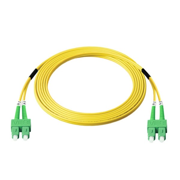 Link UFP966D32-03 Fiber Optic SC-SC Patch Cord OS2, Duplex Single-mode, (3.0 mm Jacket)/APC-APC, Lengths 3 m.