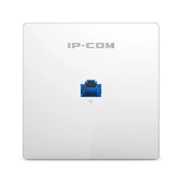 IP-COM W36AP(TH) AC1200 Dual Band Gigabit In-Wall  Access Point  2.4 GHz up to 300 Mbps, 5GHz up to 867Mbps, 2 port GB 10/100/1000 Base TX ports, POE support
