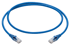 Cat.6A F/UTP,XG,Patch Cord, Blue, 7FT